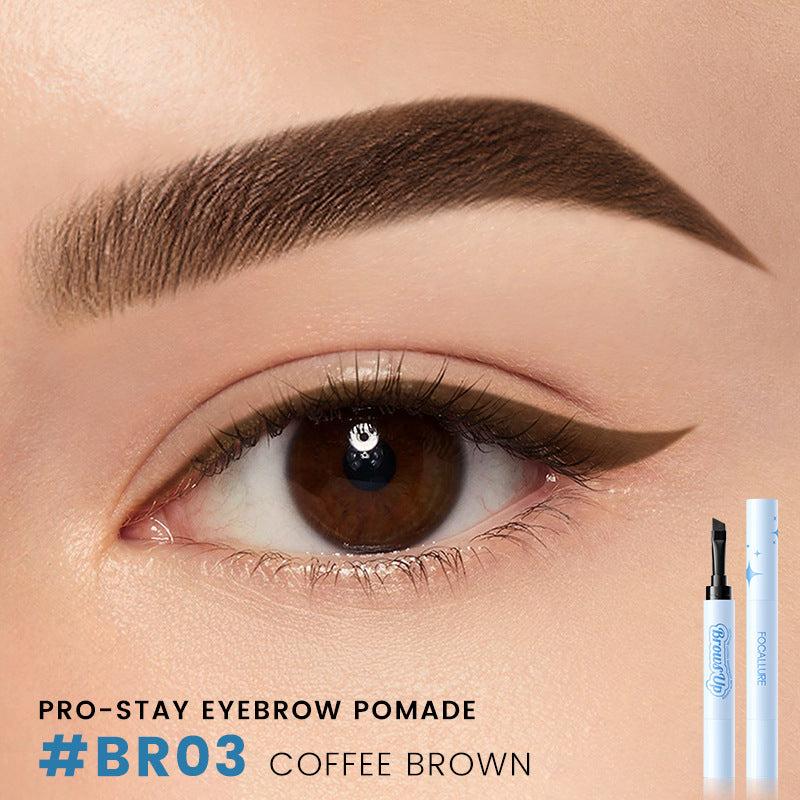 2 In 1 3D Eyebrow Gel Cream Eyeliner