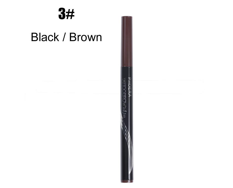 Long Lasting Ultra-Fine Four-Comb Eyebrow Pencil