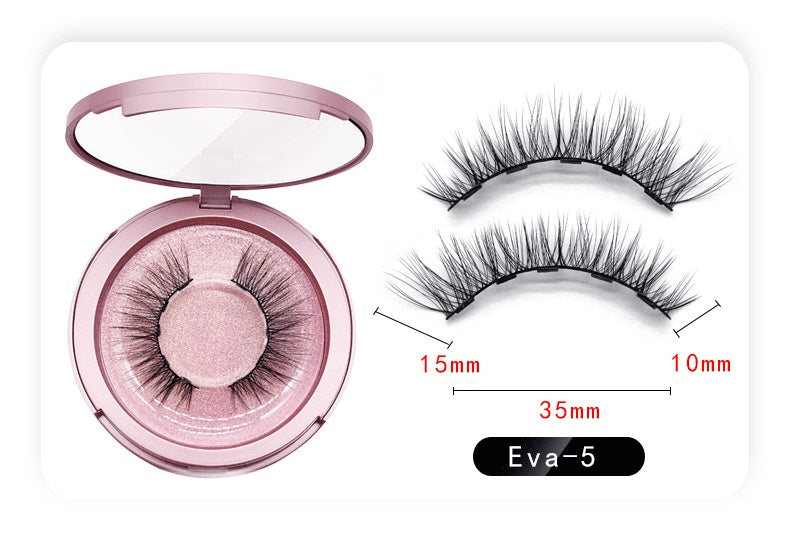 Magnetic Liquid Eyeliner & Magnetic False Eyelashes & Tweezer Set Make up Set