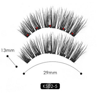 Magnetic Liquid Eyeliner & Magnetic False Eyelashes & Tweezer Set Make up Set