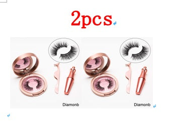 Magnetic Liquid Eyeliner & Magnetic False Eyelashes & Tweezer Set Make up Set