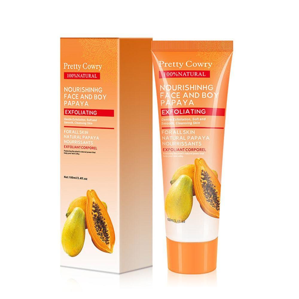 Cucumber Coconut Papaya Facial Exfoliating Gel